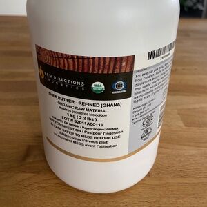 Organic Shea Butter - Refined (Ghana) - 2.2 lbs - 1 kg